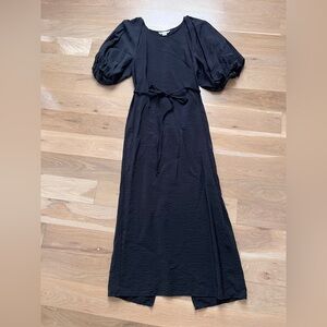 H&M Black Long Sleeve Dress